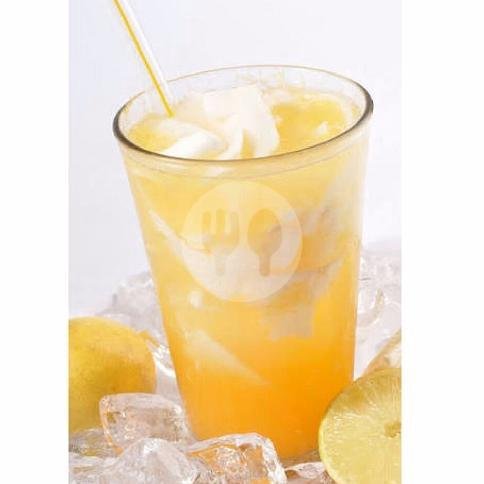 Es Kelapa Muda Jeruk menu Es Marem Bu Ning Kranggan