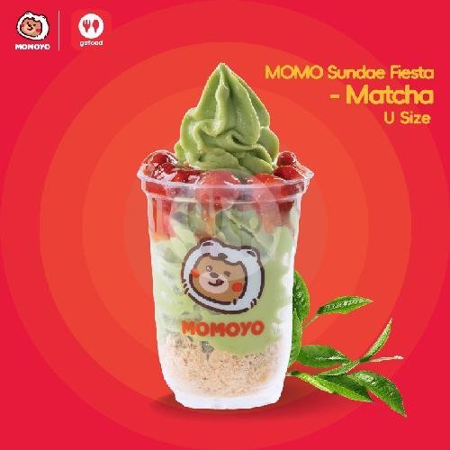 MOMO Sundae Brown Sugar menu Momoyo Ice Cream, Fruit Tea & Coffee, Kapas Krampung