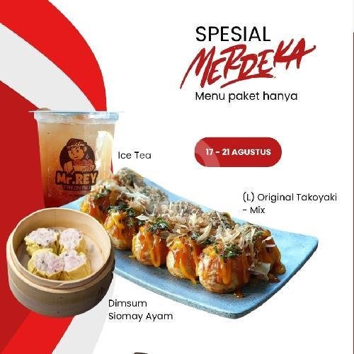 (Spesial Merdeka) Paket Combo - C menu Mr. REY Takoyaki Japanese Food