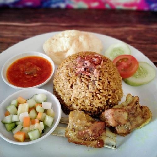 Nasi Kebuli Kambing menu Kedai Yamani, Damai Raya