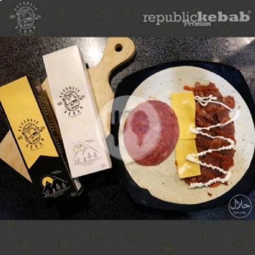 Cheese Fusion Kebab (Big) menu Republic Kebab Premium, Babakan Tarogong