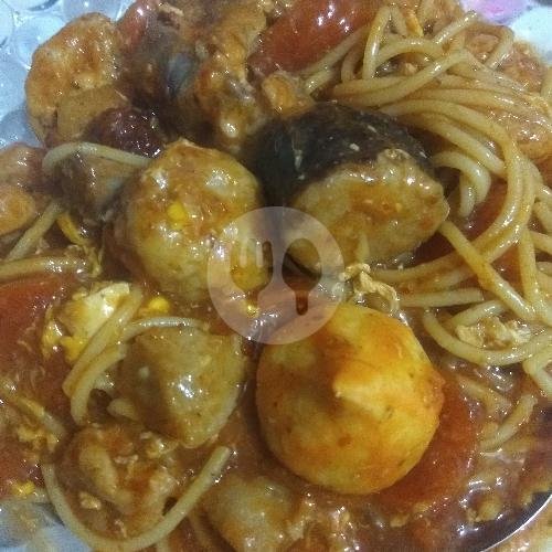 Spatula Telor menu Seblak Mamah Rio, Astana Anyar