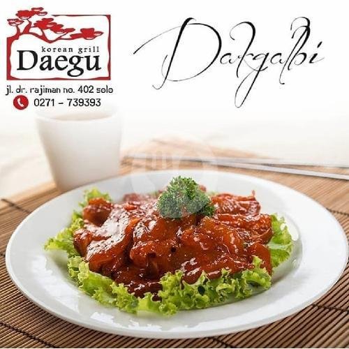 Cheese Buldak menu Daegu Korean Grill, Dokter Radjiman