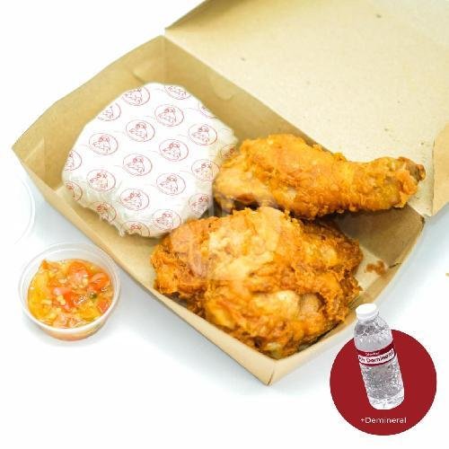 Ayam Goreng Sekandang 1/2 Ekor menu Ayam Goreng Sekandang, Jl Margasatwa