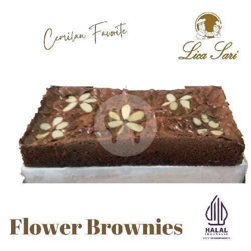 1 Choco/Flower Brownis + 1 Bolu menu Toko Kue Lica Sari, CILAME