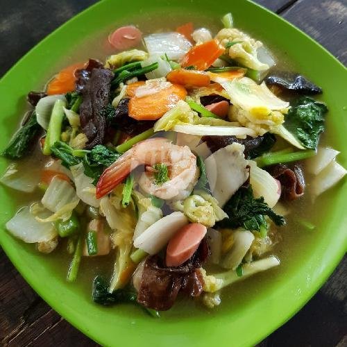 Cah Kangkung menu Lesehan Sribu Asri, Bendo
