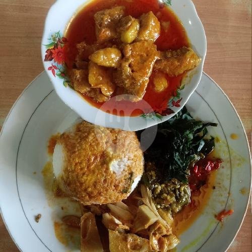 Nasi Rendang Free Es Teh Manis/panas menu Nasi Padang Lamun Ombak, Cikutra Barat