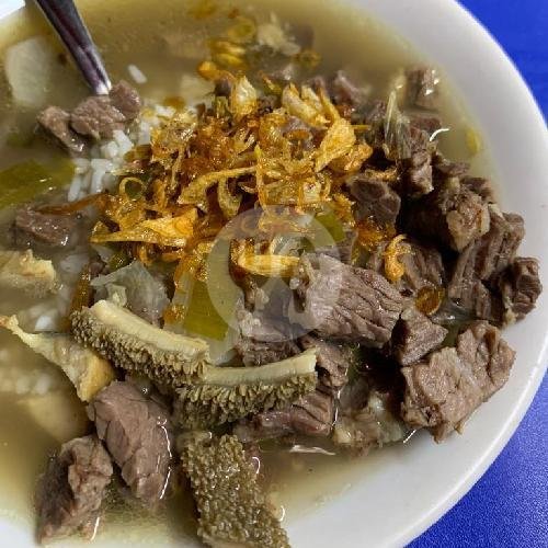 Soto Campur (Daging + Babat + Usus/Tamusu) Asli Sejak Tahun 1955 menu Soto Bandung (Soto Banjir) Sejak tahun 1955 Yang Asli, Astana Anyar