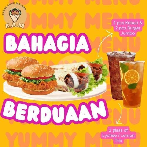 Beef Burger PREMIUM menu Kebab Anak Malang, Sukun