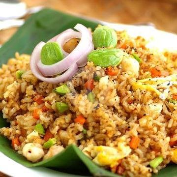 Nasi Goreng Ati Ampela Pete menu Nasi Goreng Kambing Ortega, Mekar Mulya