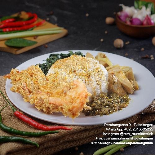 Nasi Ikan Bakar menu RM Murah Meriah 'Masakan Padang', Kraton Lor