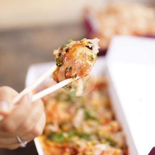 Takoyaki AYAM Suwir Pedas Small menu Takoyaki Takokoki Surabaya, Bandarejo