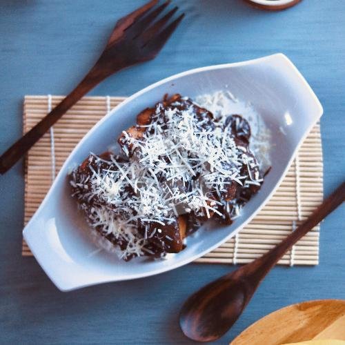 Pisang Keju Selai Blueberry menu Raja Pisang Keju Arjuna Pusat, Arjuno - Sawahan