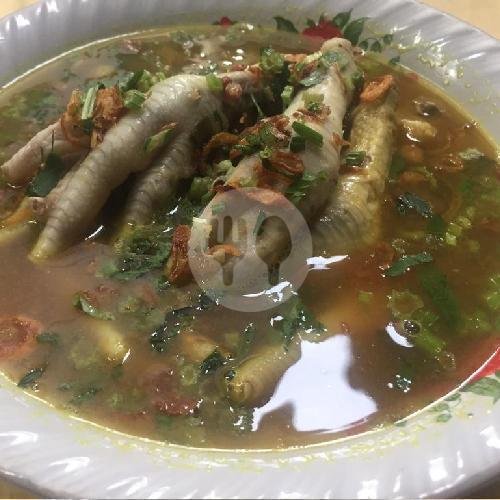 Sate Campur menu Soto Ayam Ceker Pak Ali, Gandaria