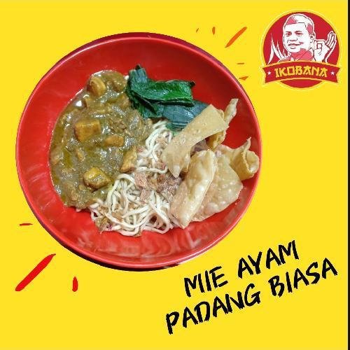 Mie Ayam Padang Bakso Kecil menu Mie Ayam Padang & Bakso Ikobana Siteba, Nanggalo
