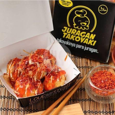 Takoyaki Double Cheese 10 Balls menu Joeragan Takoyaki, Margahayu Raya