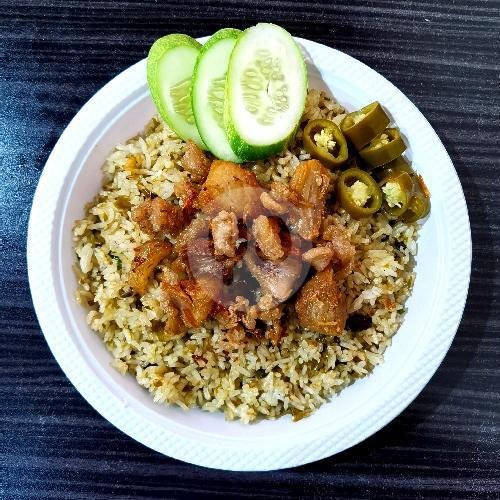 Nasi Goreng Bacuk Cabe Ijo menu Bacuk Sultan Agung (Dulu Dpn Aloy), Sudirman Street-Babi