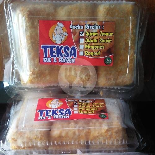 Frozen Risoles Ayam Jamur Pedas menu Teksa Kue Dan Frozen, Junrejo