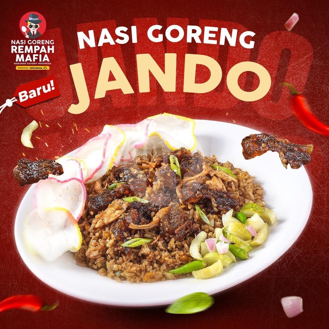 Nasi Goreng Rendang menu Nasi Goreng Mafia, Surya Sumantri
