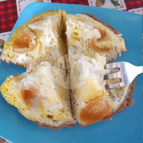 Surabi Telor Sosis Abon Bonus Saos Mayo menu Surabi Raden, Saluyu