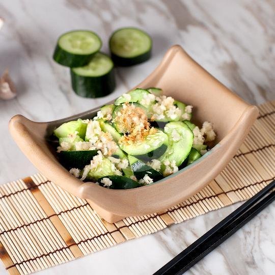 Tahu Goreng dengan Telur Asin menu Imperial Shanghai Lamian & Xiao Long Bao, Plaza Indonesia