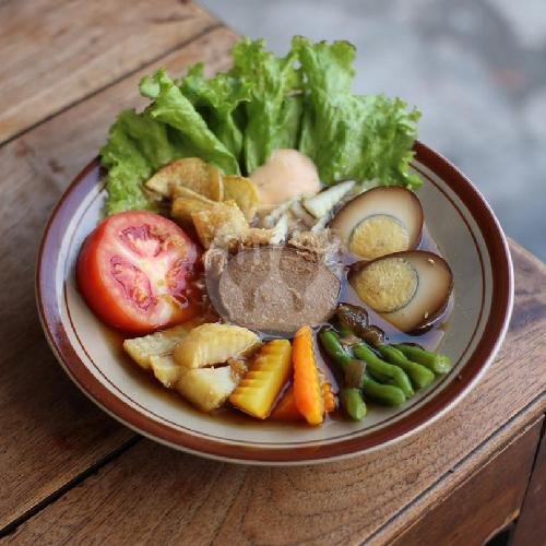 Bakso Daging Sapi menu RM Timlo Bu Agung, Karanganyar Kota
