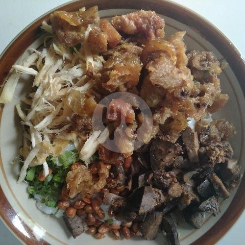 Bubur Ayam Ati menu Bubur Ayam Mang Jecky, Geger Arum