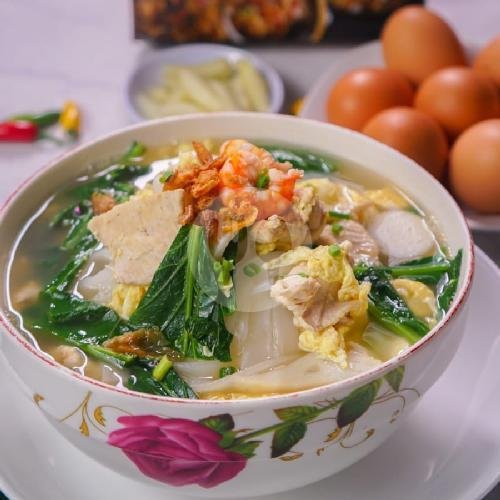 Kwetiaw Telor Asin menu Asan Kwetiaw Medan (No Pork), Ruko Panji Suroso