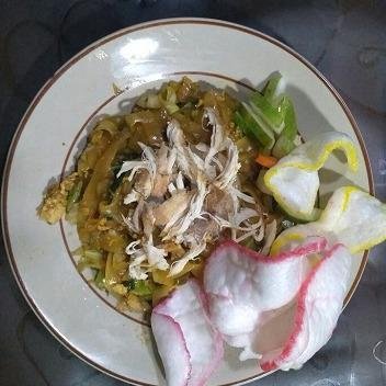 Kwetiaw Rebus menu Nasi Goreng Tenda Barokah Bang Emen, Pekalongan Barat