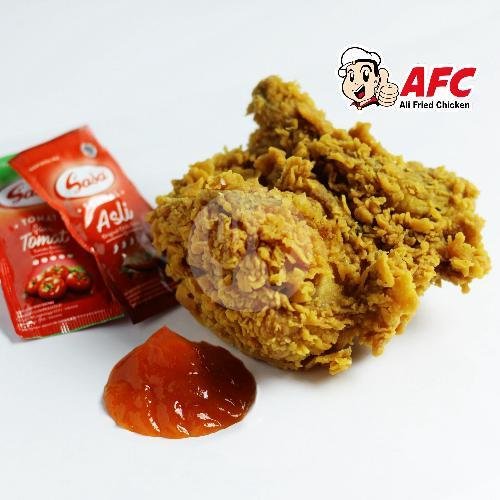 Original Paha Atas (Tanpa Nasi) menu AFC - Ali Fried Chicken, Mojosari
