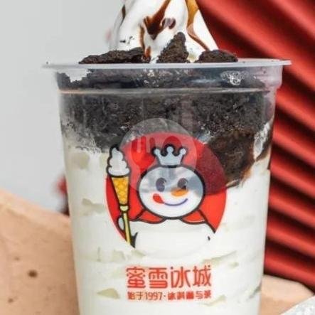 Berry Bean Sundae menu Mixue Asia Plaza Tasik, Cihideung, Tuguraja