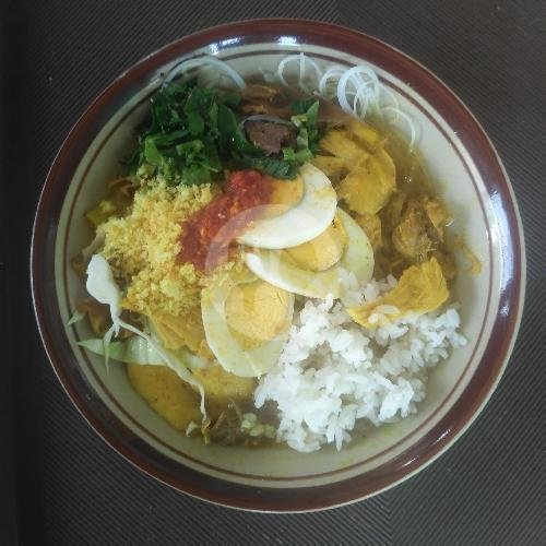 Soto Campur Nasi Special menu Soto Lamongan Cak Soleh (CS), Bojongsoang Raya
