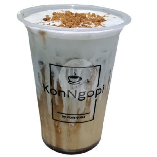 Ice Butter Latte menu Konnyusu, Beringin