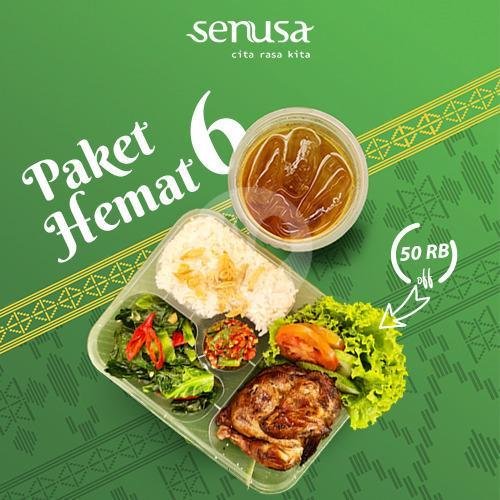 PAKET HEMAT 6 menu Senusa Resto, Karang Sari