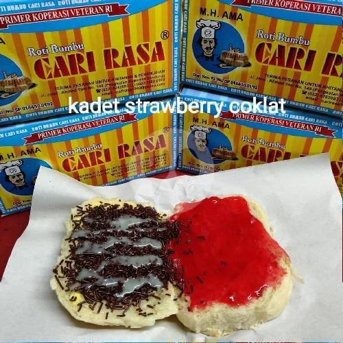 Kadet Strawberry Coklat menu Kedai Susu Murni, Pusdai