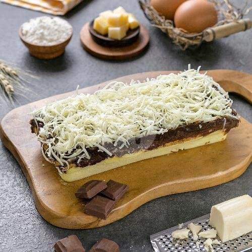 Ogura Cheese + Topping 1/2 Greentea + 1/2 Cheese menu Oma Opa Cakery UNS, Jebres