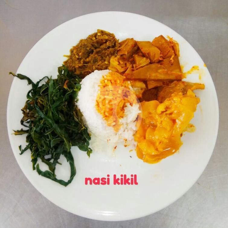 Nasi Telor Dadar Bungkus Campur menu RM. Padang Citra Bundo, Setiabudi
