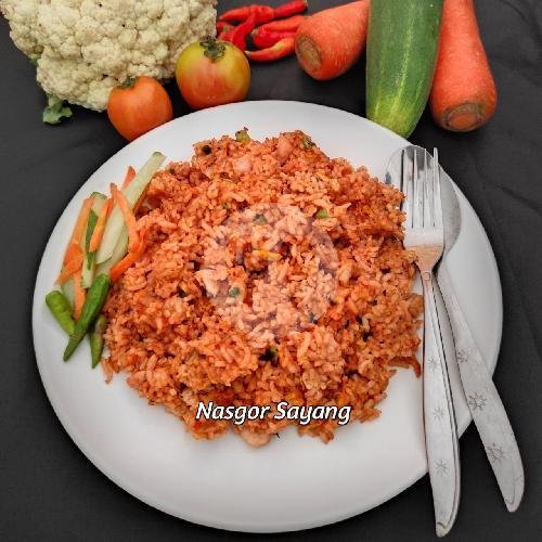 Nasi Goreng Nugget menu Nasi Goreng Sayang, Mojoroto