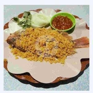 Ikan Nila Bakar menu Pecel Lele Depan Showroom Toyota Cabang Seafood Cak Alimin, Klender
