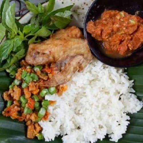 Sego Sambel Telur Dadar Kemasan Styrofoam menu Cari Makan, Supomo