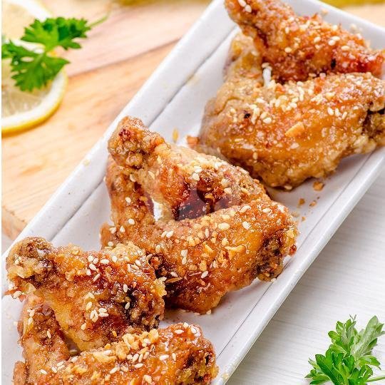Spicy Korean Chicken Wings menu Happy Day, Juanda
