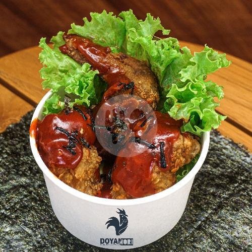 Spicy Korean Winger menu Doyanori, Famouz Cafe & Resto