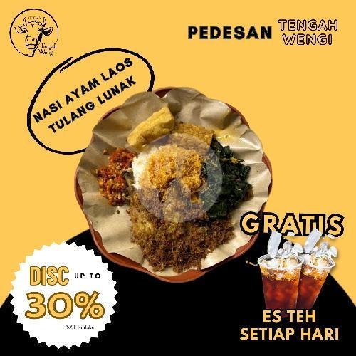 Nasi Pedesan Ati Ampela Ayam + Es Teh menu Pedesan Tengah Wengi, Soekarno-Hatta