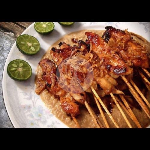 Sate Ayam Campur Kulit 10pcs menu Sate Madura Cak Mo, Lebak Bulus