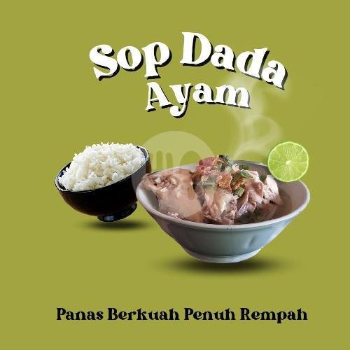 Nasi Sop Iga Sapi menu Sop Ayam Klaten Kyai Saleh (Pujasera), Kyai Saleh