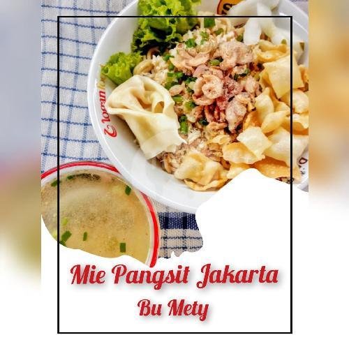 Mie Jebeww menu Mie Pangsit Jakarta Bu Mety, Buduran