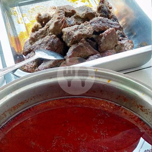 Rendang Daging Padang menu RM. Padang UPIK, Palur