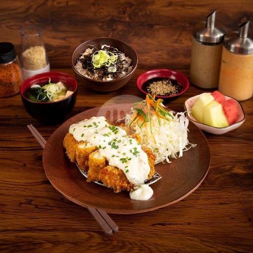 Garlic Chicken Katsu Set menu Katsyu, Taman Jajan Bintaro Jaya