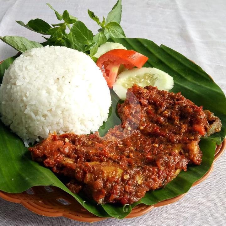 Ayam Presto Penyet + Nasi Putih menu Warung Makan Pak Imam, Pogung Kidul