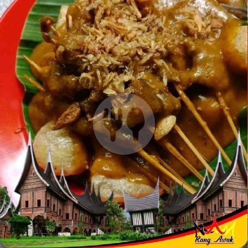 5 Tusuk Sate + Kupat menu Sate Padang Pariaman Mulia Raso, Batununggal